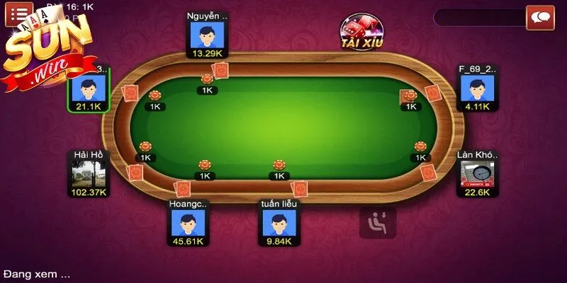 Liêng Sunwin là game bài đổi thưởng đẳng cấp thu hút nhiều người chơi