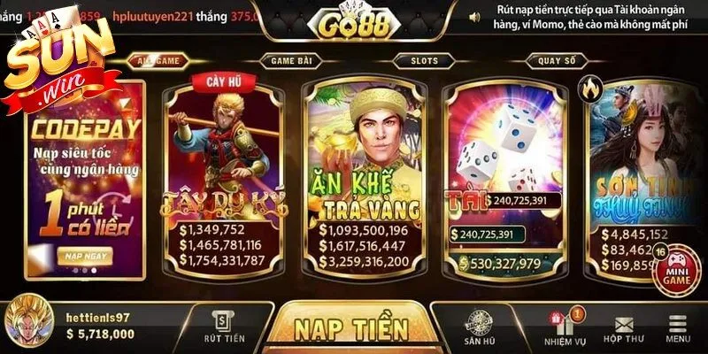 Go88 là một nền tảng có độ ổn định cao, khả năng vận hành mượt mà 